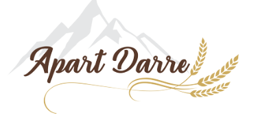 Logo Apart Darre mit Bergmotiv und Weizenähre
